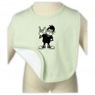 Green I Love You Bib