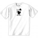 2t White  "I Love You"  t-shirt
