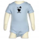 Blue ASL "I Love You" Onesie