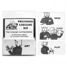 Basic ASL Preschool Labeling Kit